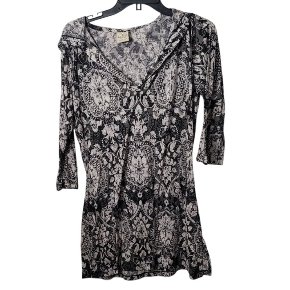 CT2284 The Balance Connection Black & White Hooded Top S